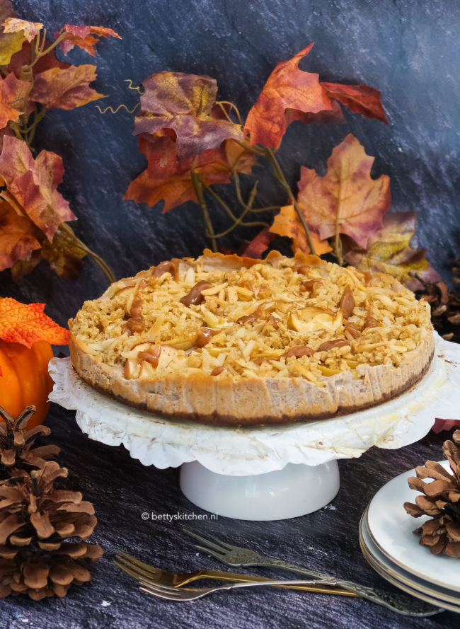 recept speculaas cheesecake met appel oh my foodness © bettyskitchen