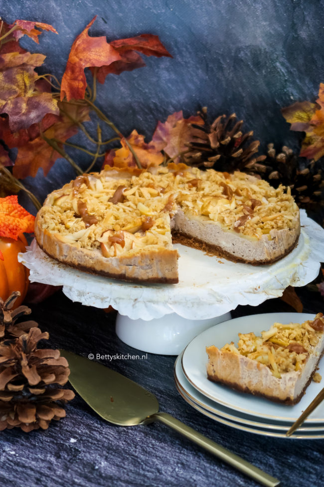 recept speculaas cheesecake met appel oh my foodness © bettyskitchen