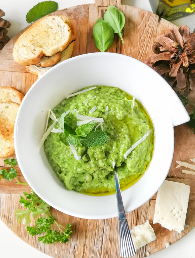 recept doperwten pesto met munt © bettyskitchen.nl