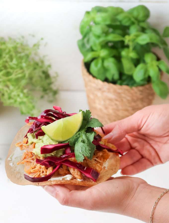 recept video tostada met pulled jackfruit tex mex style © bettyskitchen.nl