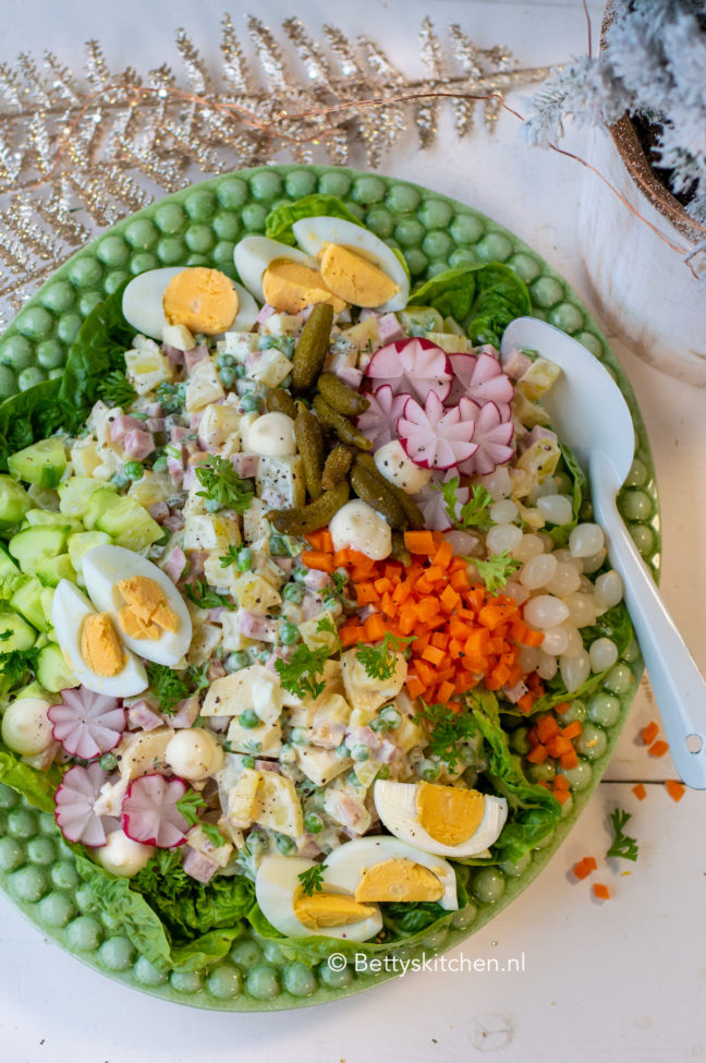 recept huzarensalade met tafelzuren van kesbeke © bettys kitchen