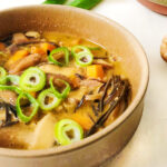 recept voor japanse miso soep met groenten en zeewier LUUKSKITCHEN