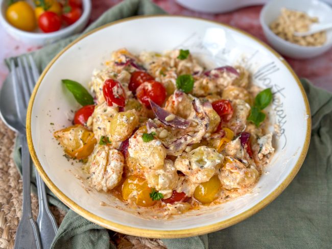 recept baked feta met gnocchi @bettyskitchen.nl