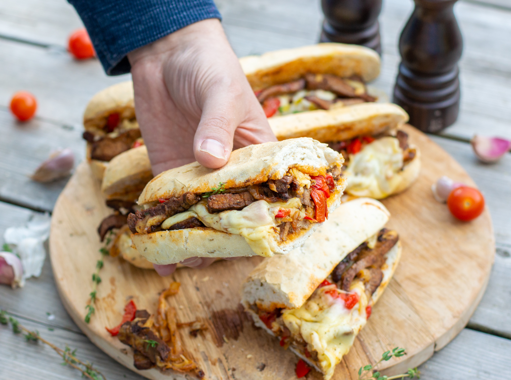 Philly Cheese Steak Sandwich | Recept |Betty's Kitchen