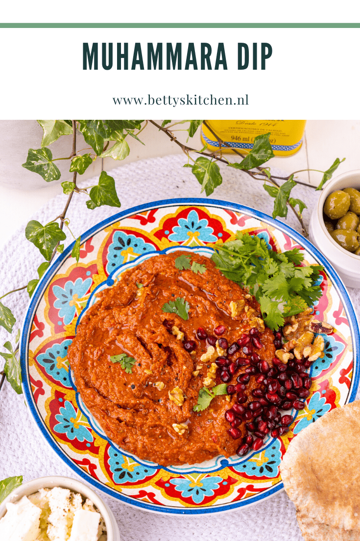Muhammara dip (video) Recept Betty's Kitchen