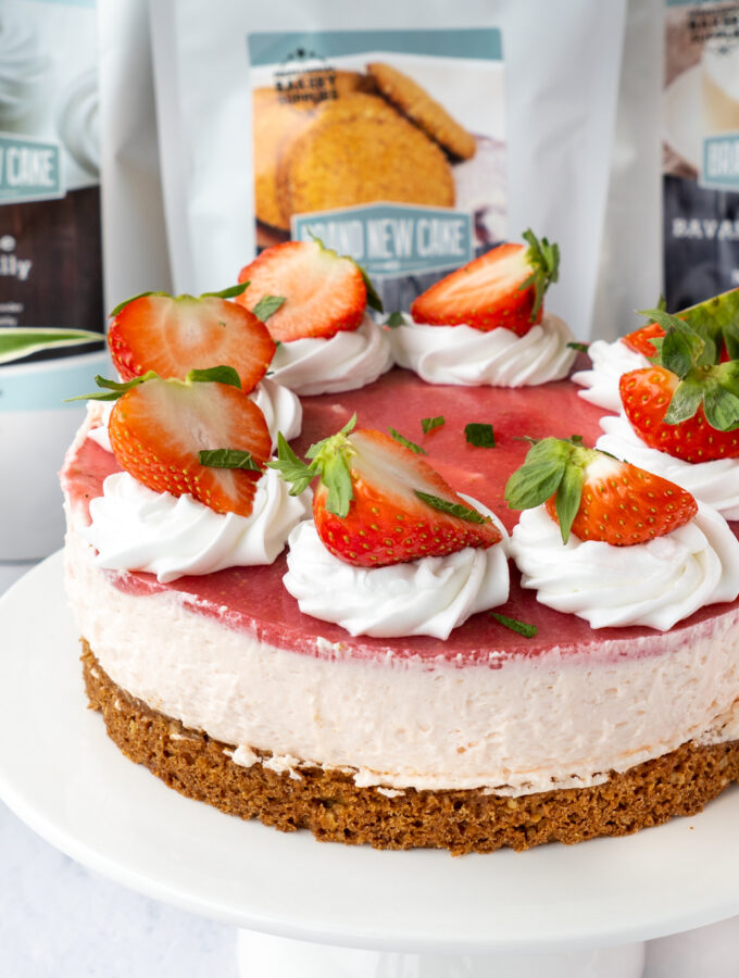 recept aardbeien bavarois taart © bettyskitchen.nl