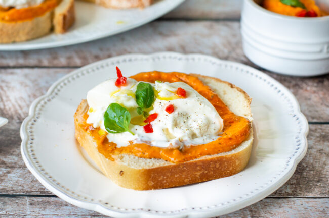recept brood met paprika spread en burrata © bettys kitchen