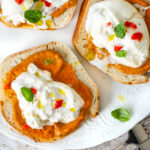 recept brood met paprika spread en burrata © bettys kitchen