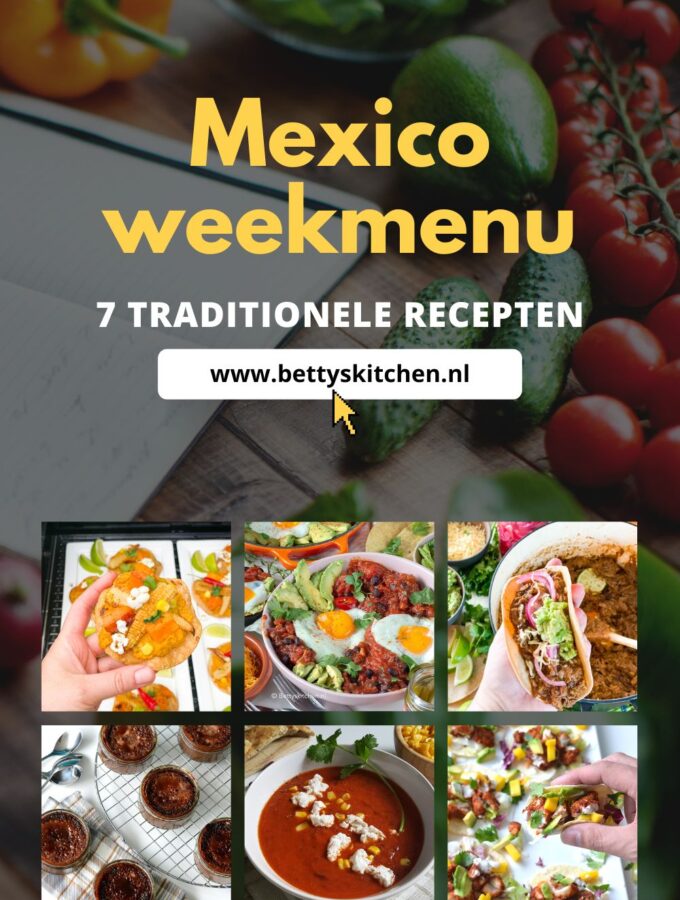 Mexico weekmenu met Mexicaanse recepten © bettyskitchen.nl