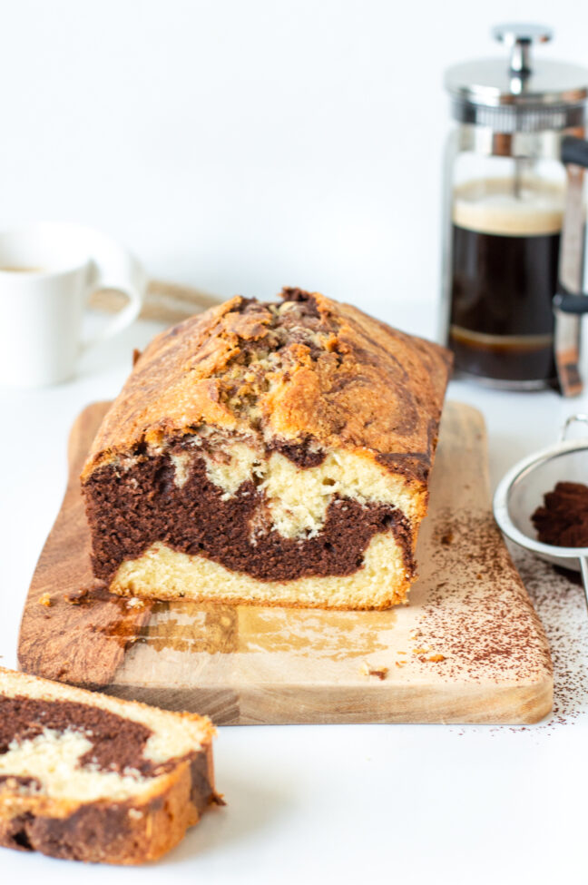 recept voor marmer cake met cacao © bettyskitchen.nl