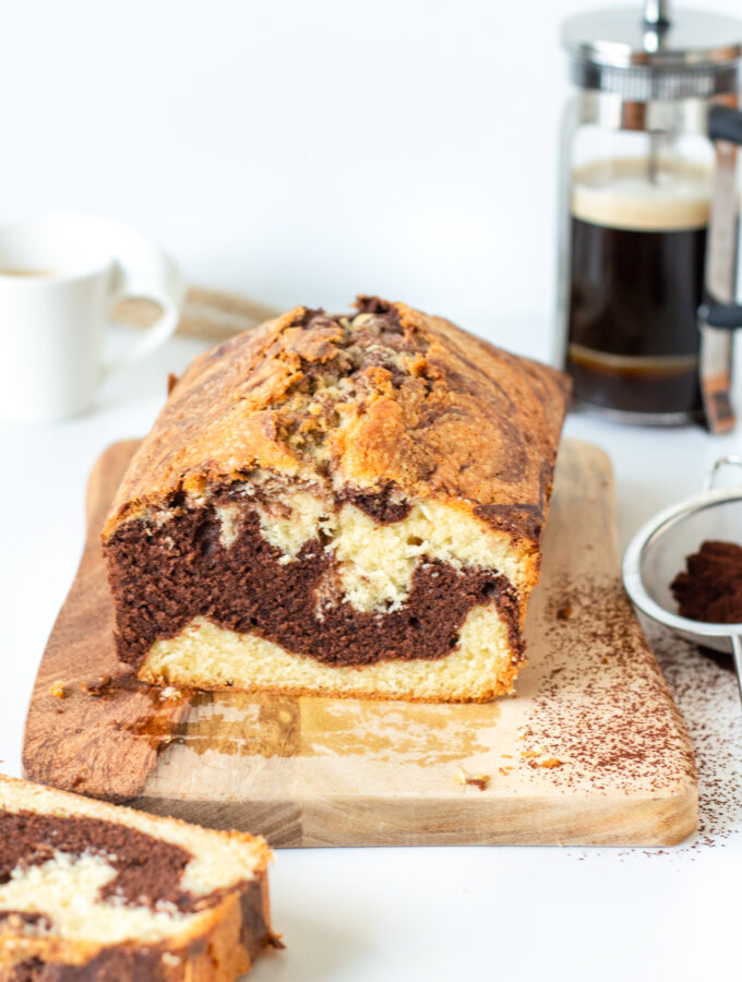 recept voor marmer cake met cacao © bettyskitchen.nl