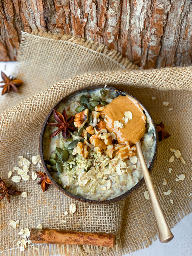 zelf havermoutpap maken recept © bettyskitchen.nl