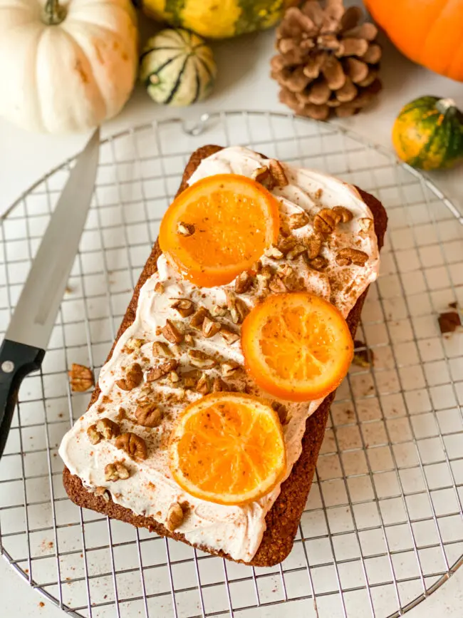 recept pompoenbrood met roomkaas © betty's Kitchen
