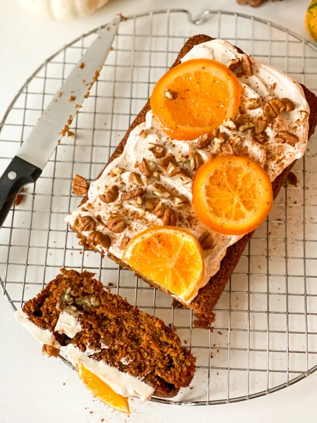recept pompoenbrood met roomkaas © betty's Kitchen