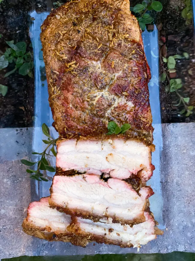 recept gemarineerd buikspek van de barbecue