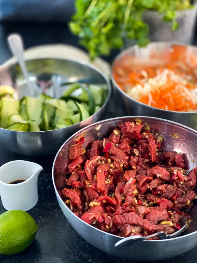 recept Koreaanse biefstuk wraps © bettyskitchen.nl