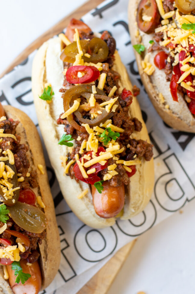 5x hotdogs recepten CHILI DOGS © bettyskitchen.nl