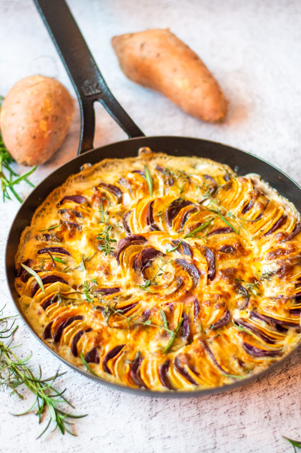 Zoete Aardappel Gratin Uit De Oven Recept Betty S Kitchen