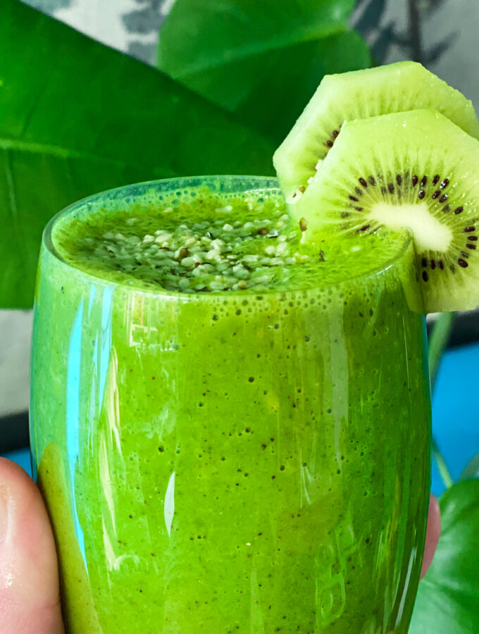 recept groene smoothie met kiwi © bettyskitchen.nl