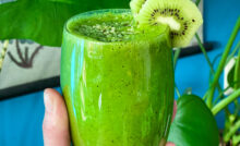 recept groene smoothie met kiwi © bettyskitchen.nl