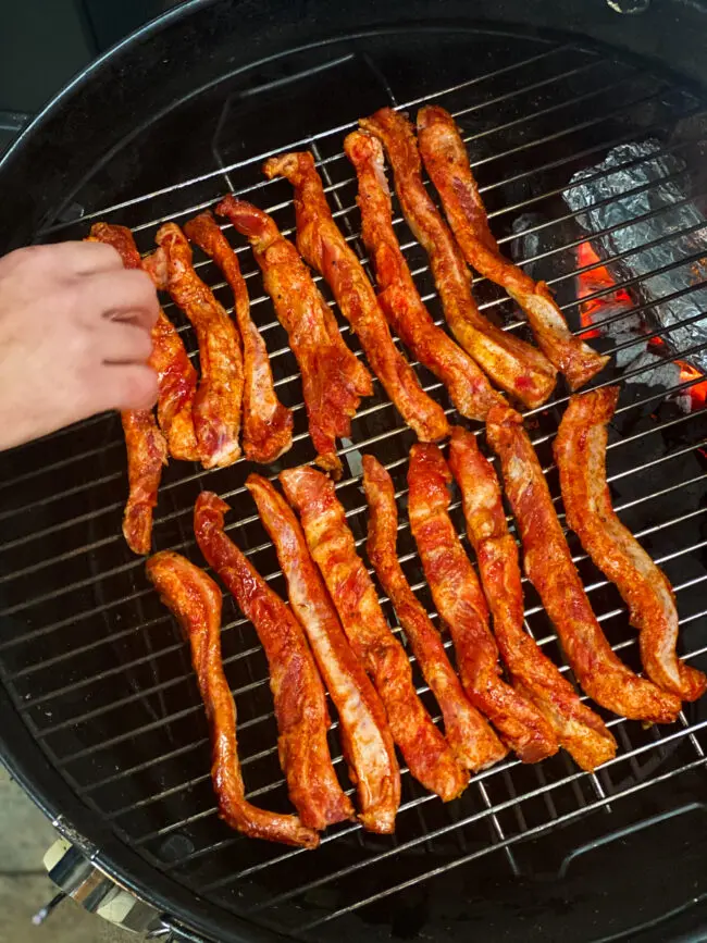 recept gegrilde iberische ribfingers van de barbecue