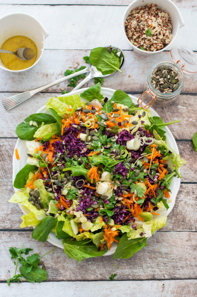 recept kleurrijke quinoa salade © bettyskitchen.nl