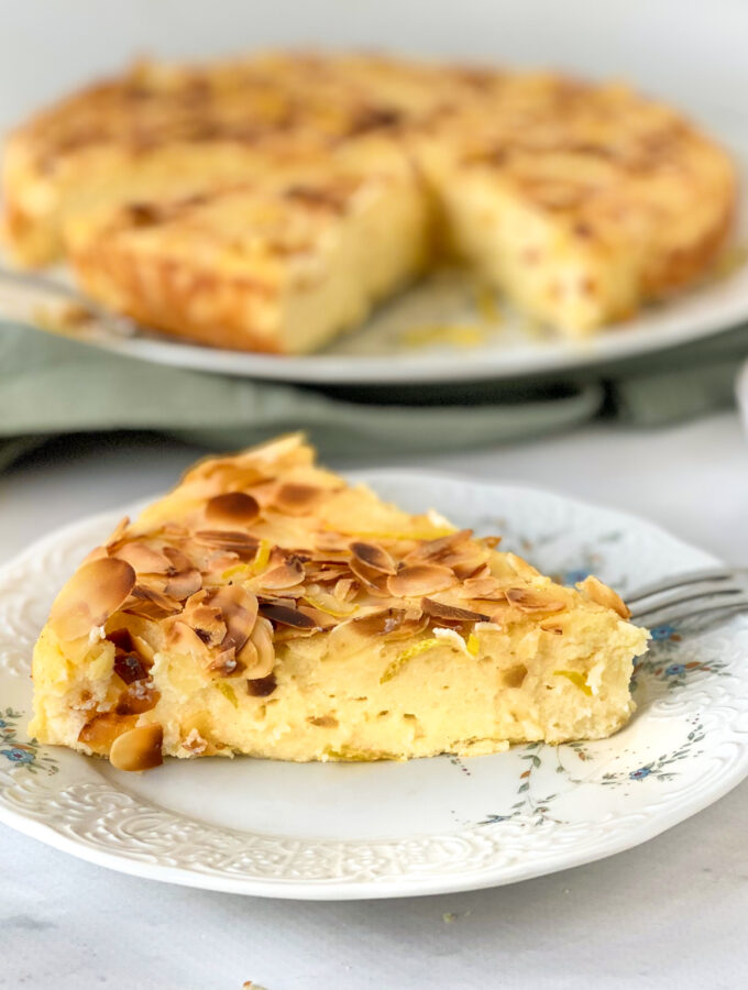recept glutenvrije ricotta taart met citroen en amandel © bettyskitchen.nl