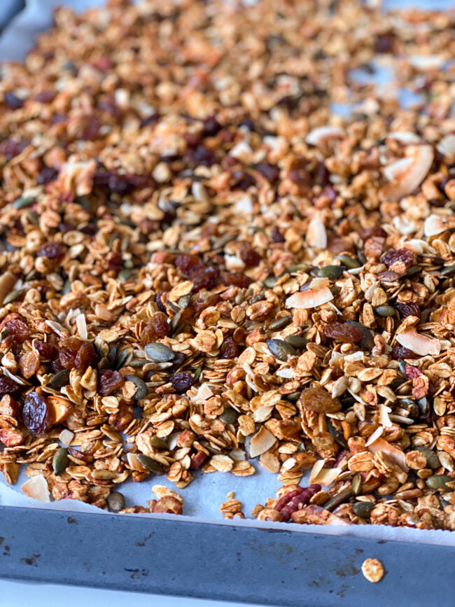 recept granola met eiwit maken © bettyskitchen.nl