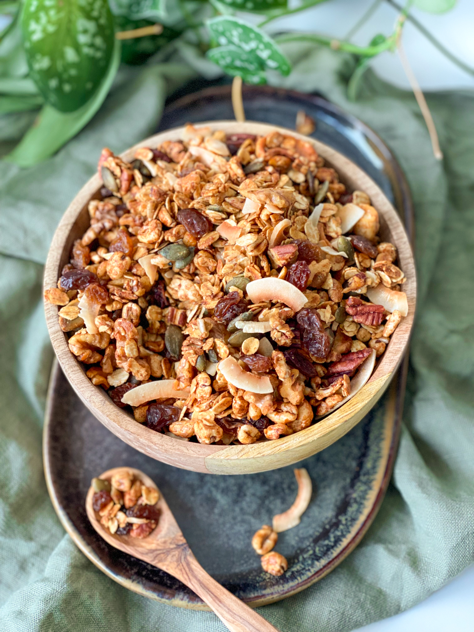 Granola met eiwit maken Recept Betty's Kitchen