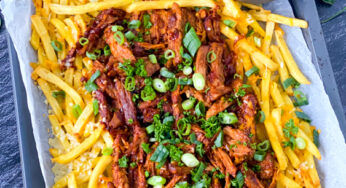 Loaded Pulled Pork Fries – uit OhMyFoodness kookboek