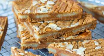 Speculaas Boterkoek met Amandelspijs