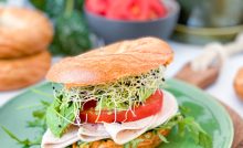 recept bagel met kip avocado © bettyskitchen.nl
