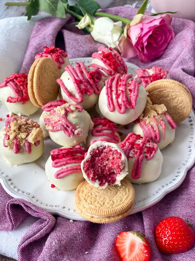 Recept oreo cheesecake balls valentijnsdag © bettyskitchen.nl