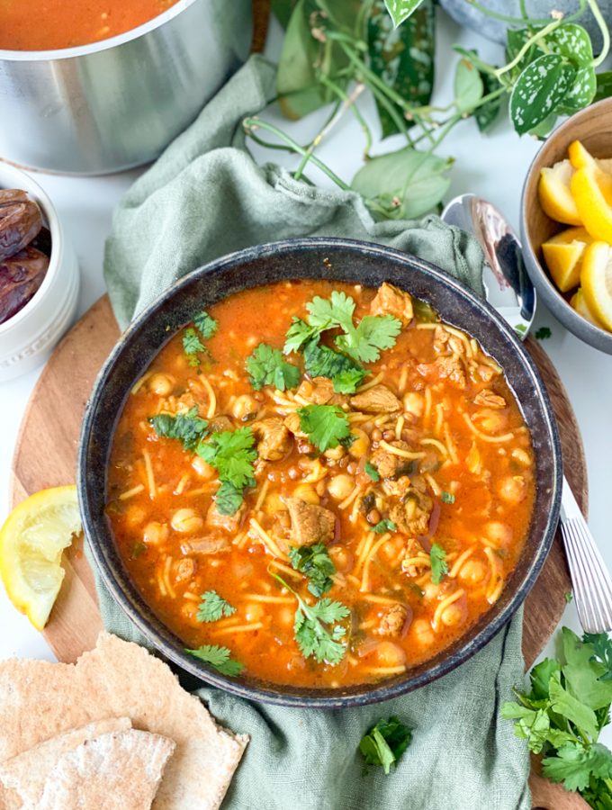 recept harira Marokkaanse soep Ramadan © Bettyskitchen.nl