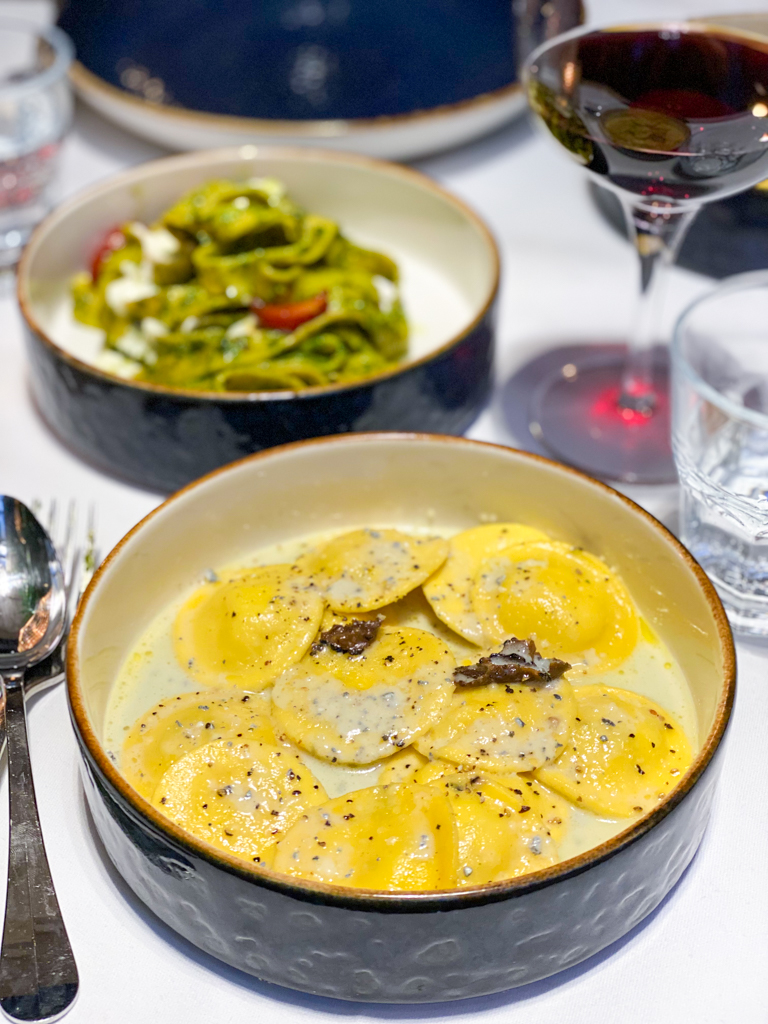 ravioli met gorgonzola - bistrot david restaurant utrecht © bettyskitchen.nl