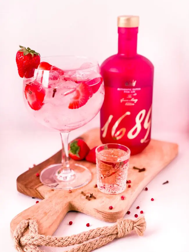 10x gin tonic perfect serve recepten 1689 Pink Gin