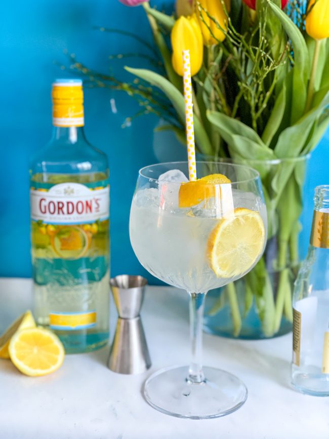 10x gin tonic perfect serve recepten Gordon's Sicilian Lemon
