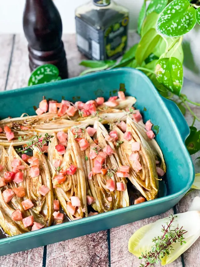 recept geroosterde witlof met spek uit de oven © bettyskitchen.nl