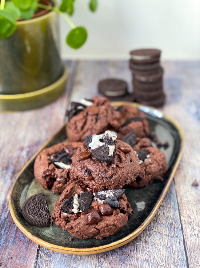 recept vegan oreo chocolate chip cookies © bettyskitchen.nl
