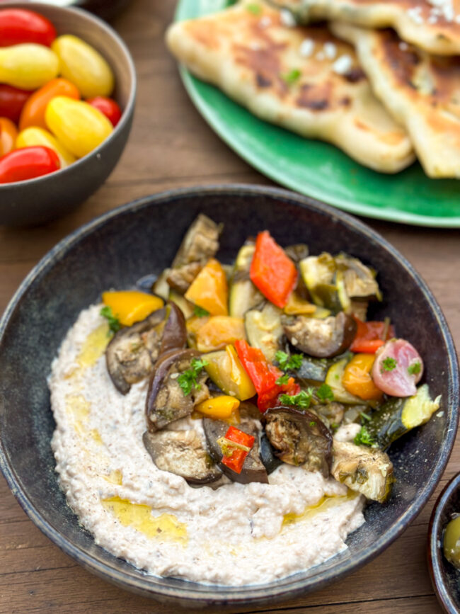 Baba Ganoush (Aubergine Dip) | Recept | Betty's Kitchen Baba Ganoush (Aubergine Dip) | Recept | Betty's Kitchen