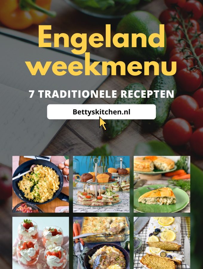 engeland weekmenu met britse recepten inspiratie
