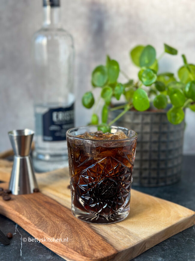 recept black russian vs white russian cocktails © bettyskitchen.nl