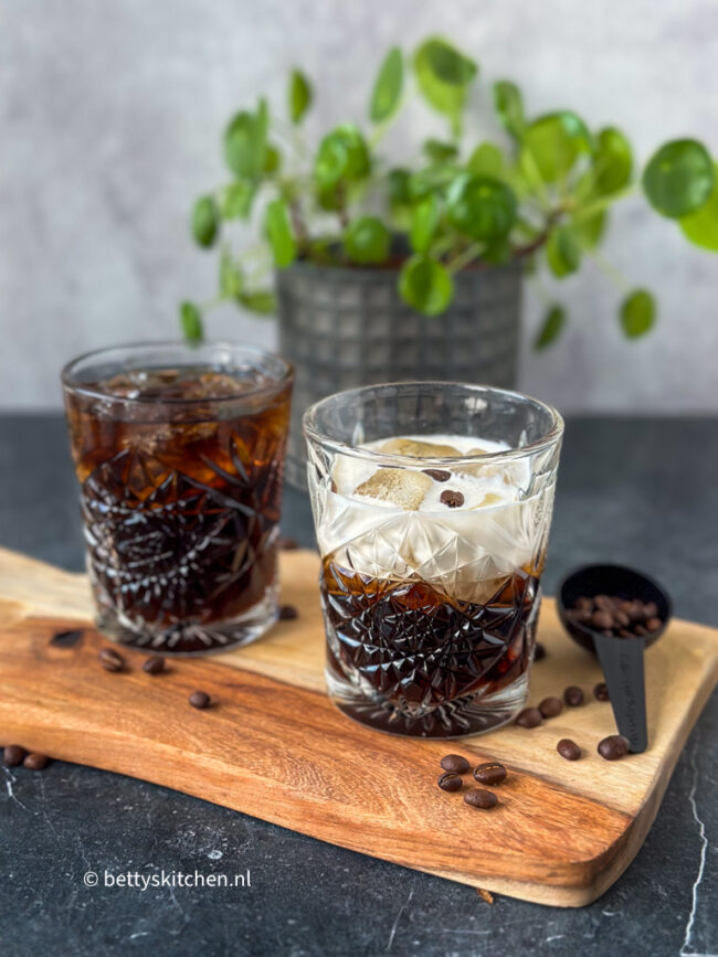 recept black russian vs white russian cocktails © bettyskitchen.nl