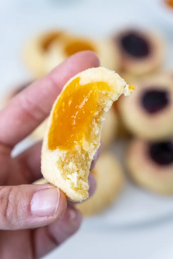 recept jam koekjes thumb print cookies © bettyskitchen.nl
