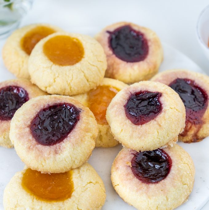 recept jam koekjes thumb print cookies © bettyskitchen.nl
