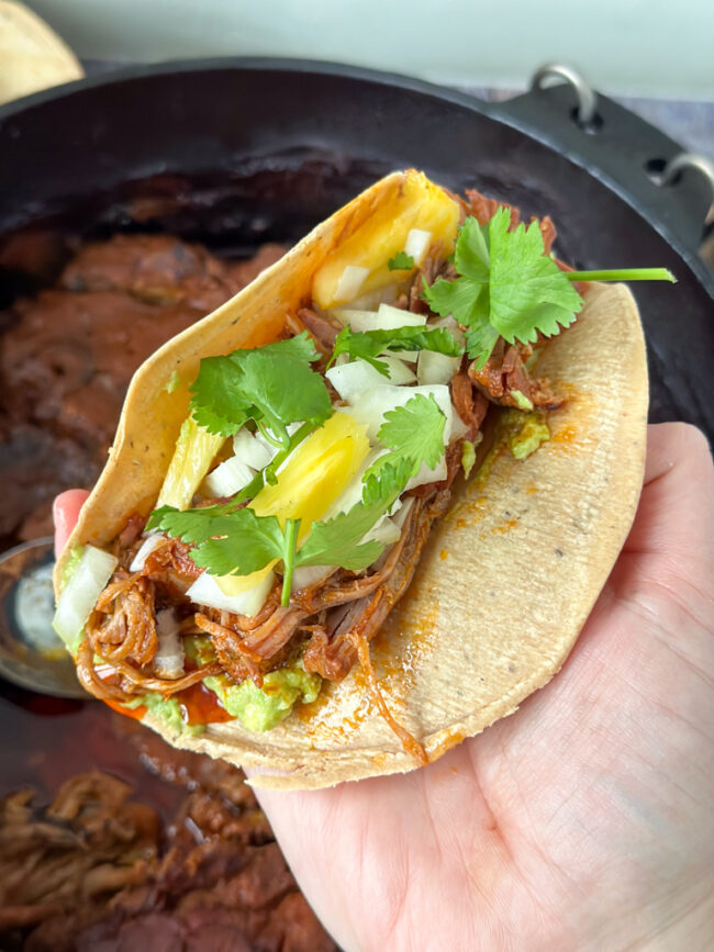 recept voor tacos al pastor uit de Dutch Oven BBQ © bettyskitchen.nl