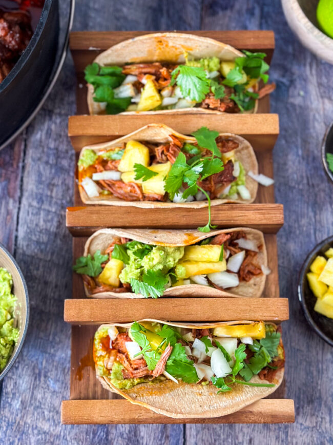 recept voor tacos al pastor uit de Dutch Oven BBQ © bettyskitchen.nl