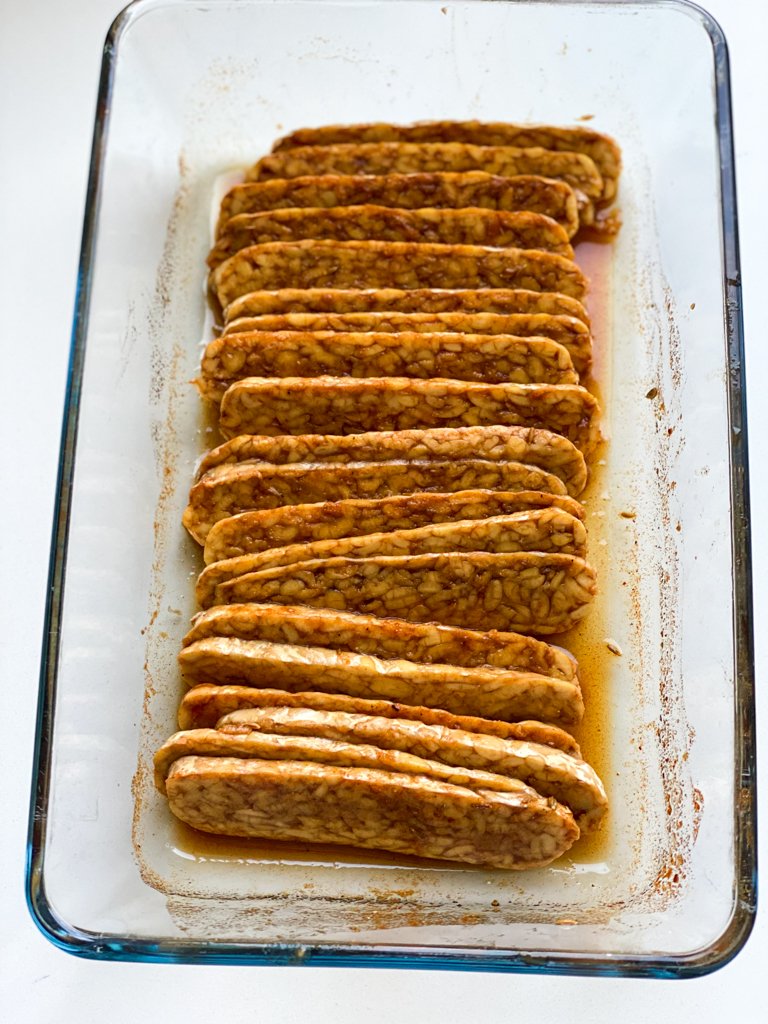 recept vegan bacon van tempeh maken © bettyskitchen.nl