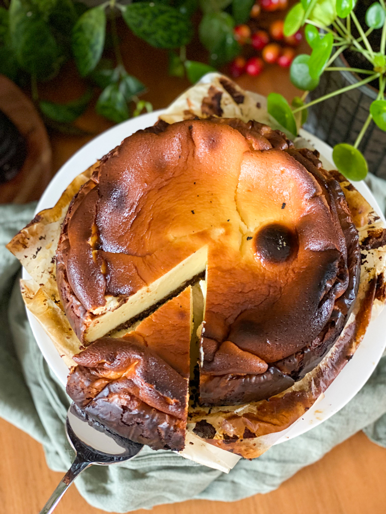 recept burnt basque cheesecake © bettyskitchen.nl