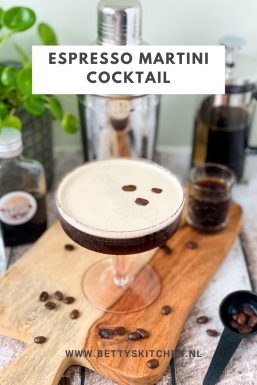 Espresso Martini Cocktail • Betty's Kitchen